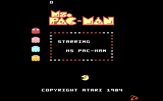 Ms. Pac-Man screenshot 4 for Atari 7800